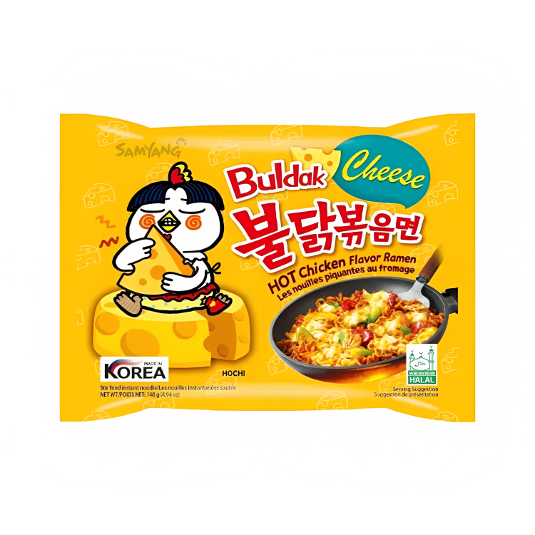 RAMEN Fire Hot Cheese Chicken